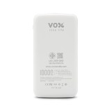 พาวเวอร์แบงค์ VOX ความจุ 10,000 mAh Quick Charge SUPERMAN WHITE
