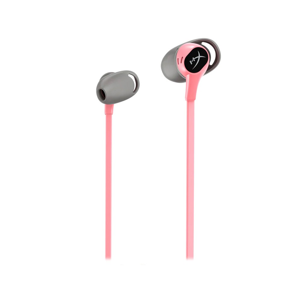 หูฟังเกมมิ่ง Hyper X Gaming Headphones Cloud Earbuds Pink