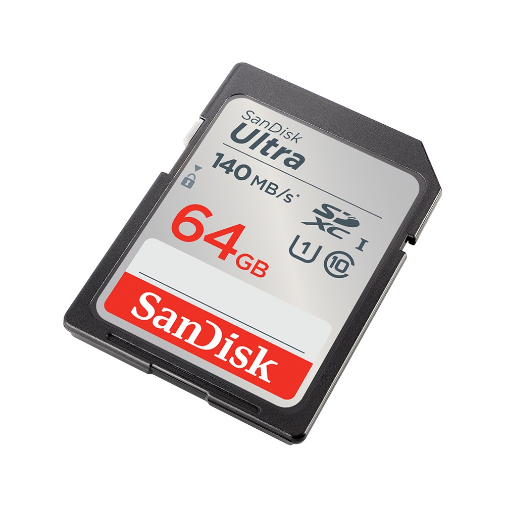 เมมโมรี่การ์ด SanDisk Ultra SDXC SDUNB 64GB C10 UHS-I 140MB/s R (SDSDUNB-064G-GN6IN)