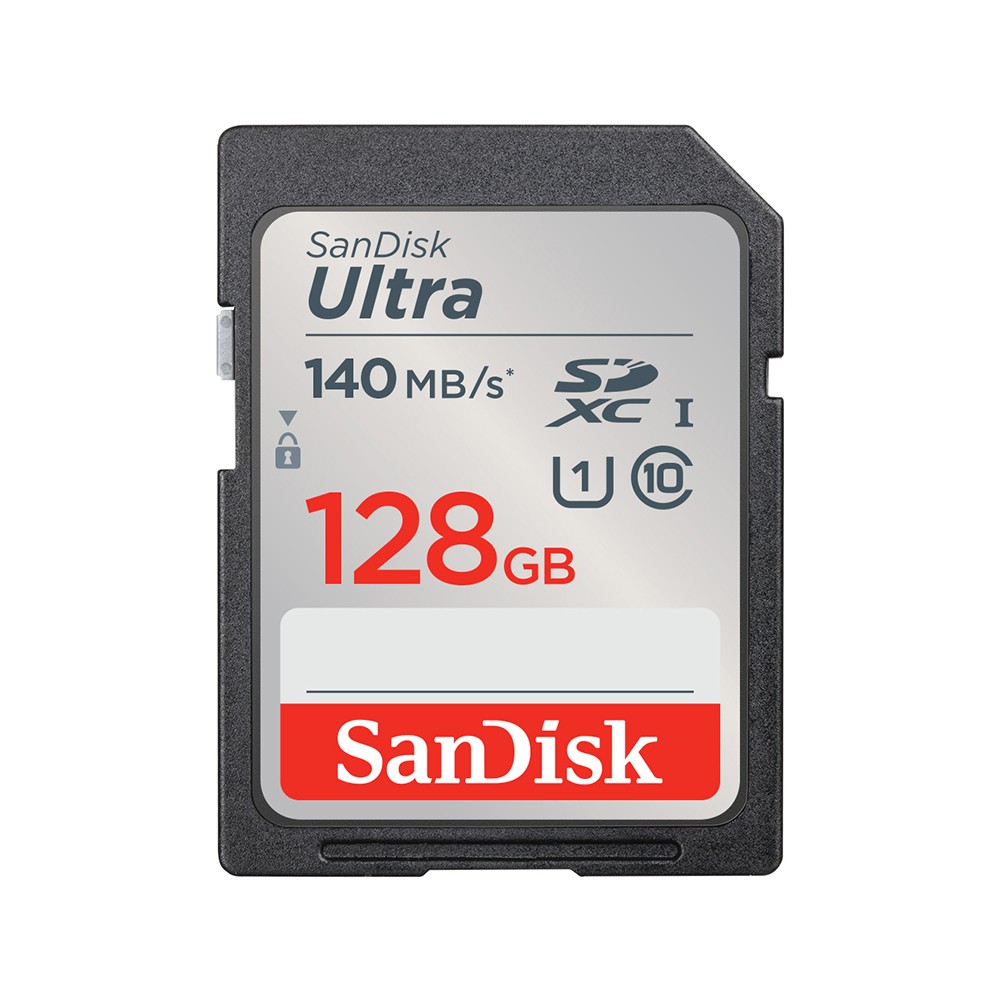 เมมโมรี่การ์ด SanDisk Ultra SDXC SDUNB 128GB C10 UHS-I 140MB/s R (SDSDUNB-128G-GN6IN)