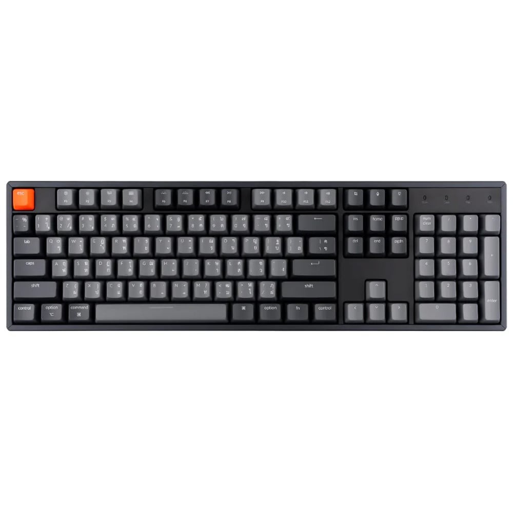 คีย์บอร์ดเกมมิ่ง Keychron Gaming Keyboard K10 Wireless Mechanical Gateron (Hot-swappable) Red Switch