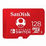 เมมโมรี่การ์ด SanDisk Nintendo MicroSDXC 128GB U3 C10 UHS-1 100MB/s R (SDSQXAO-128G-GN3ZN)