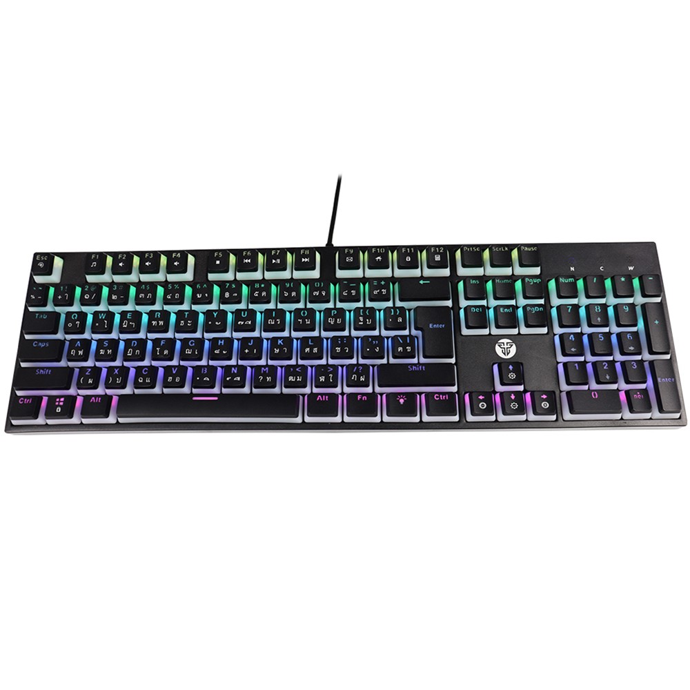 คีย์บอร์ดเกมมิ่ง Fantech Gaming Keyboard MK887 Mechanical Black (Blue Switch)