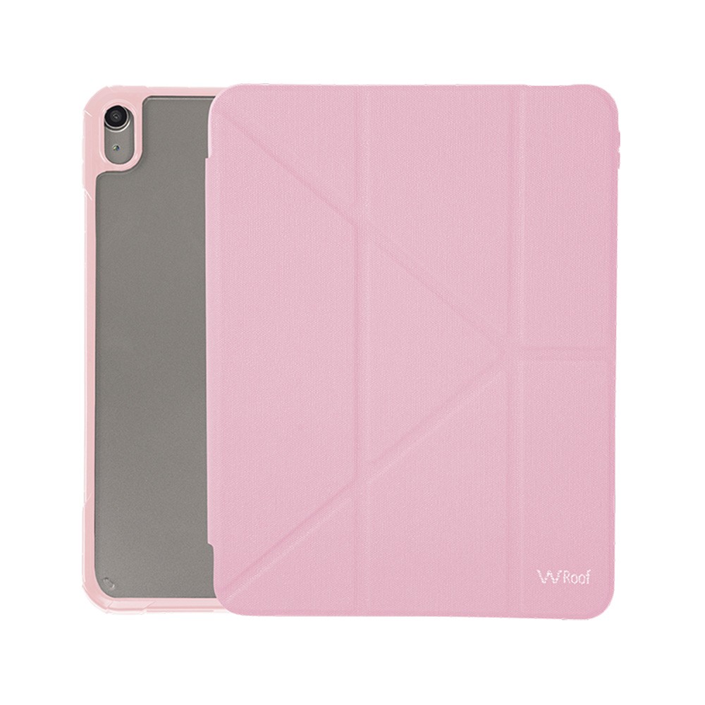 เคส Wroof iPad 10.9 10th Gen (2022) Evo Crystal Folio Pink