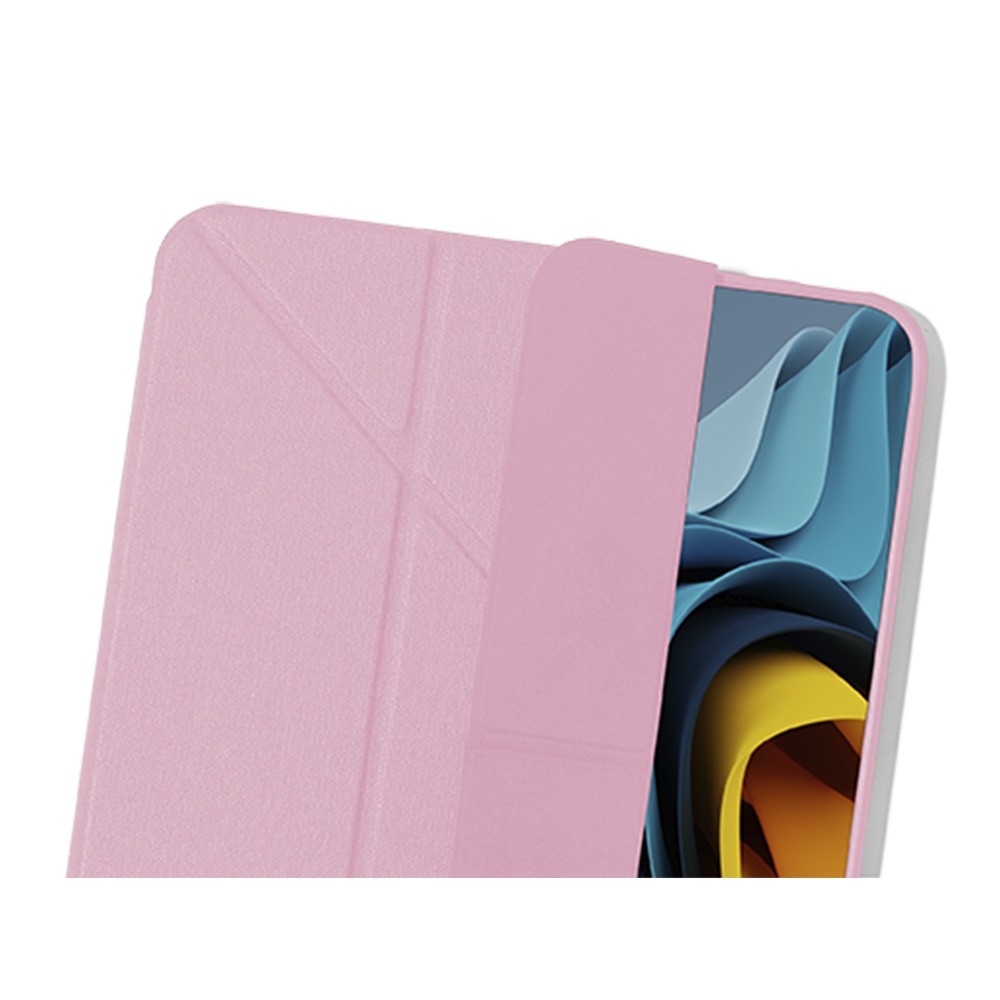 เคส Wroof iPad 10.9 10th Gen (2022) Evo Crystal Folio Pink