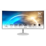 จอมอนิเตอร์ MSI MONITOR PRO MP341CQW (VA 2K 100Hz Curve SPEAKER)