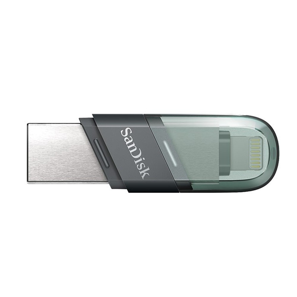 แฟลชไดร์ฟ SanDisk iXpandFlip 256GB USB 3.0 (SDIX90N-256G-GN6NE)