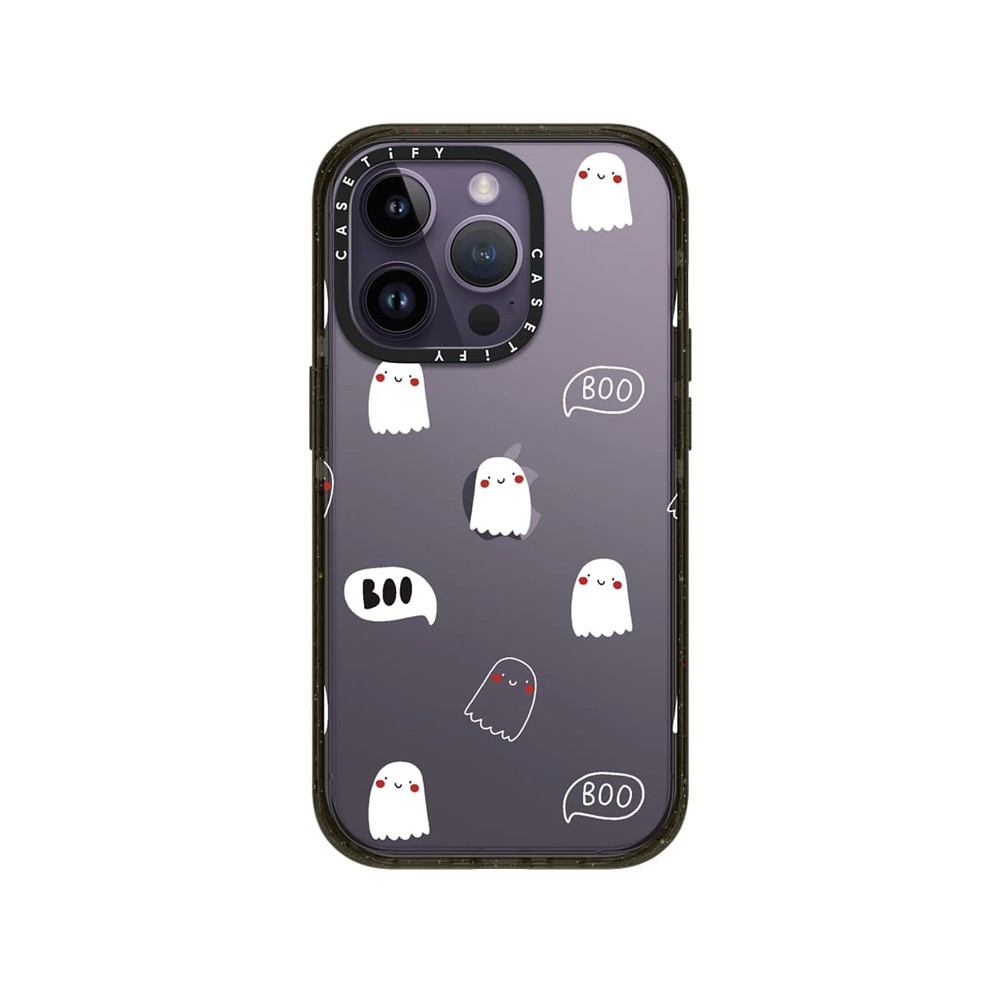 CASETiFY เคส iPhone 14 Pro Max Impact Crush Happy Halloween - Cute ghost