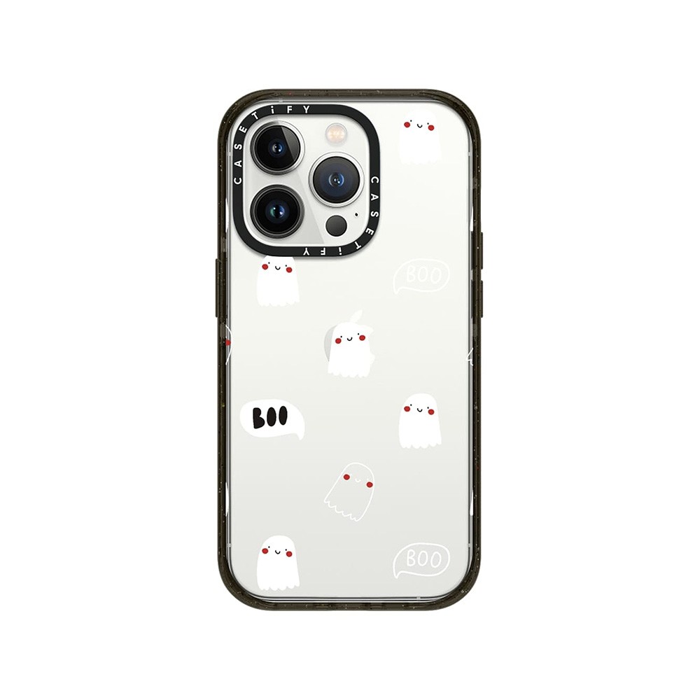 CASETiFY เคส iPhone 14 Pro Max Impact Crush Happy Halloween - Cute ghost