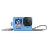 เคสกล้อง GoPro Sleeve + Lanyard for HERO12/11/10/9 Blue