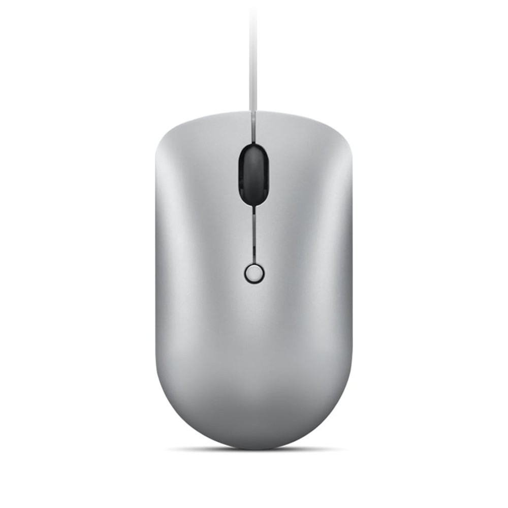 เมาส์ Lenovo 540 USB-C Wired Compact Mouse Cloud Grey