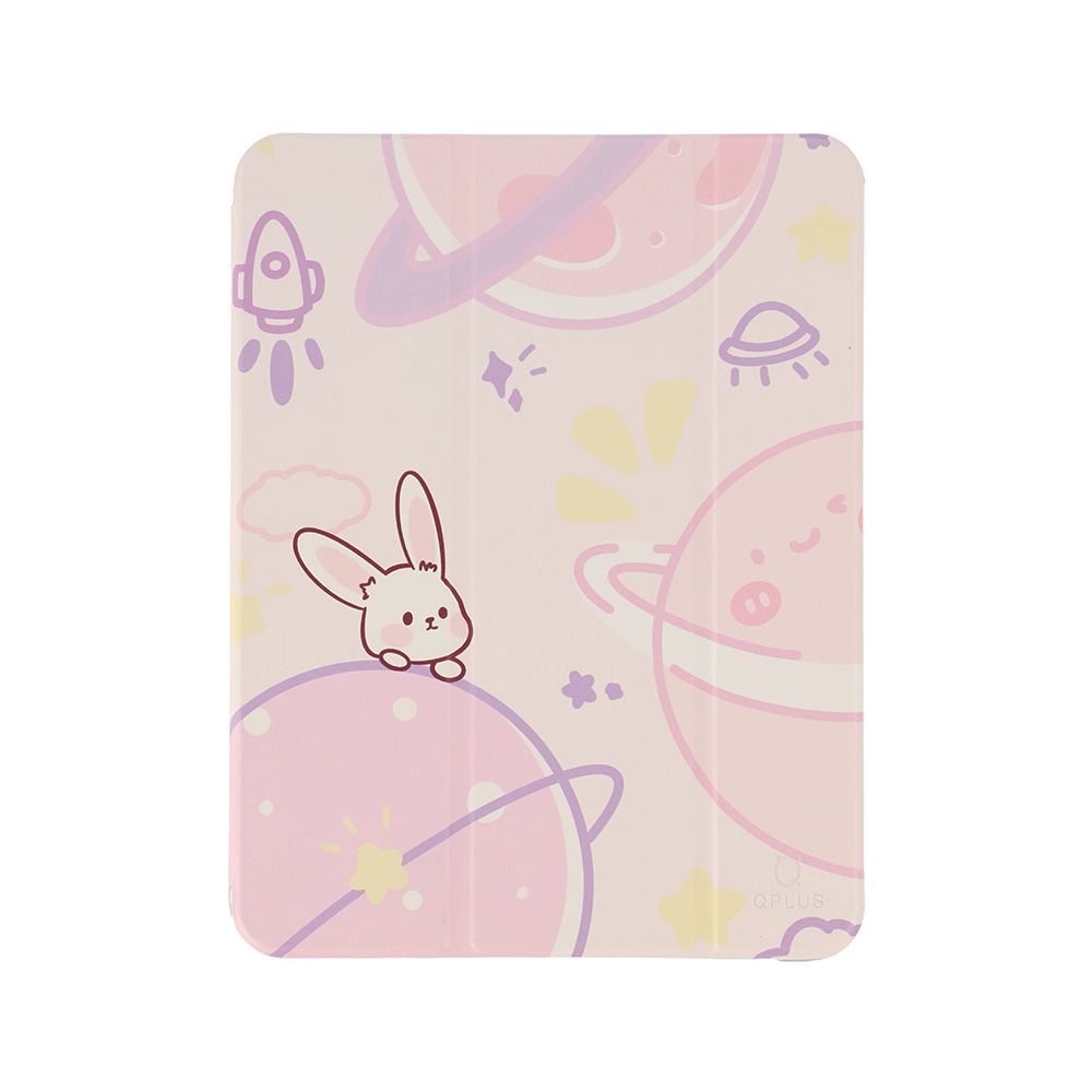 เคส QPLUS iPad Gen 10 (2022) Trifold Pinky Rabbit | Education Studio7