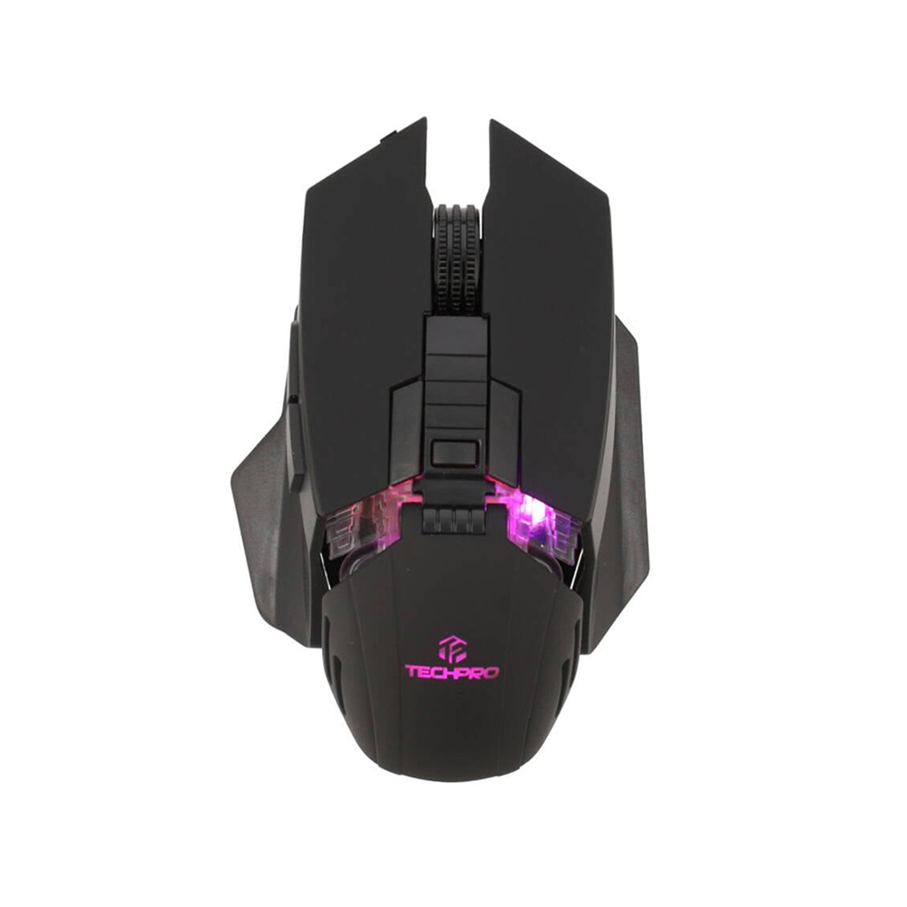 เมาส์เกมมิ่ง TECHPRO Mouse Gaming RGB FV-507 Black