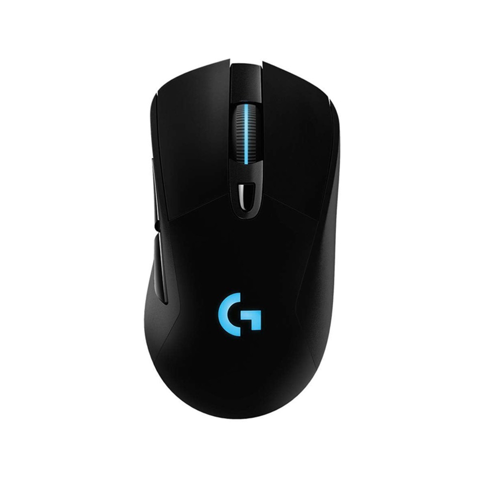 เมาส์เกมมิ่ง Logitech Gaming Mouse G703 Lightspeed with Hero 16K Sensor Black