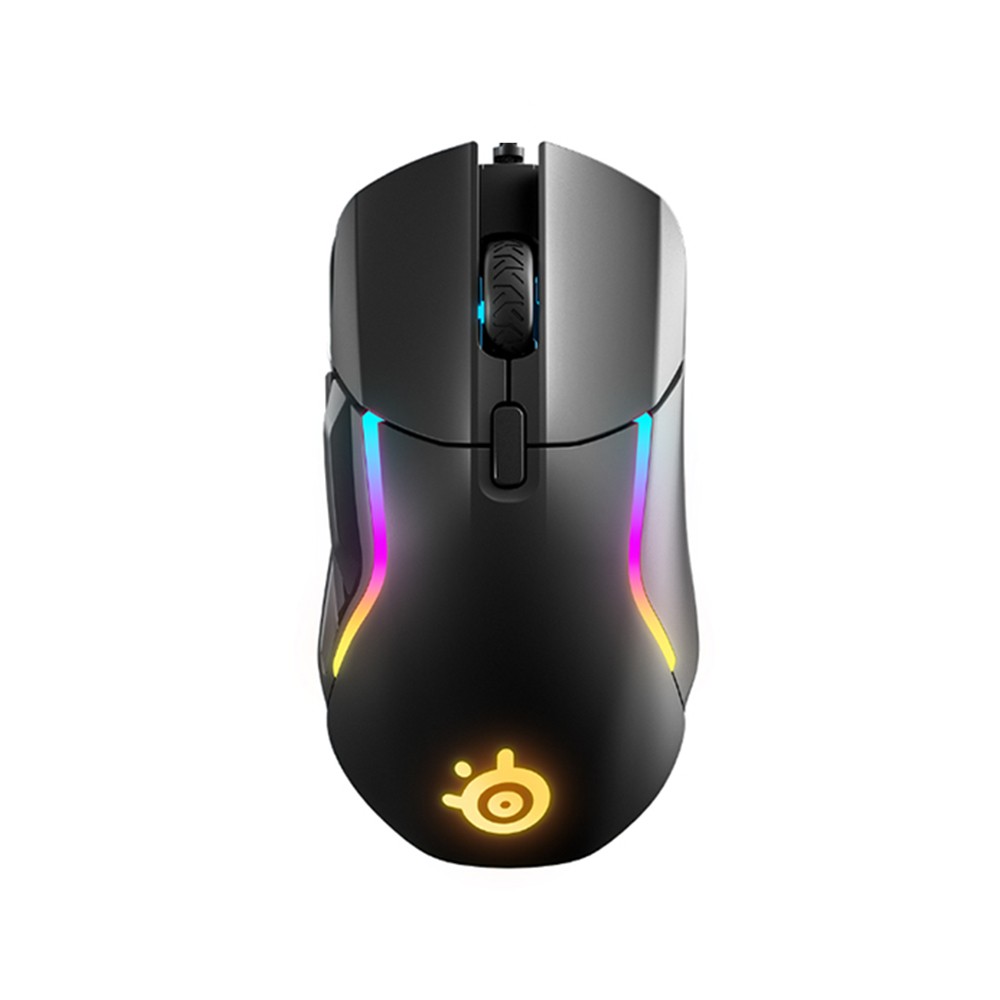 เมาส์เกมมิ่ง SteelSeries Gaming Mouse Rival 5 Black