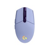 เมาส์เกมมิ่ง Logitech Gaming Mouse G203 Lightsync Lilac