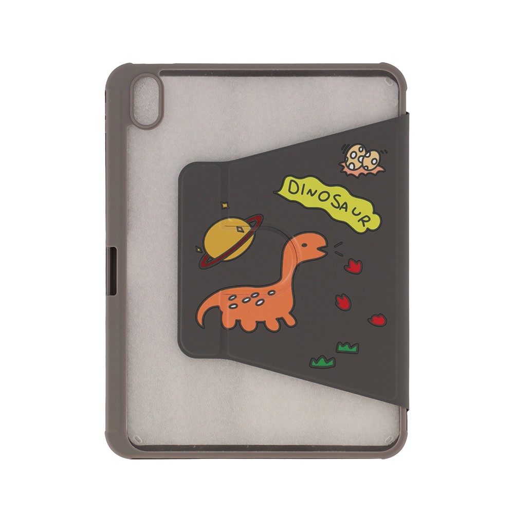 เคส QPLUS iPad Gen 10 (2022) Dinosaurs Gray