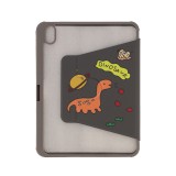 เคส QPLUS iPad Gen 10 (2022) Dinosaurs Gray