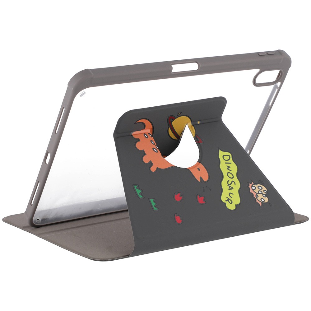 เคส QPLUS iPad Gen 10 (2022) Dinosaurs Gray