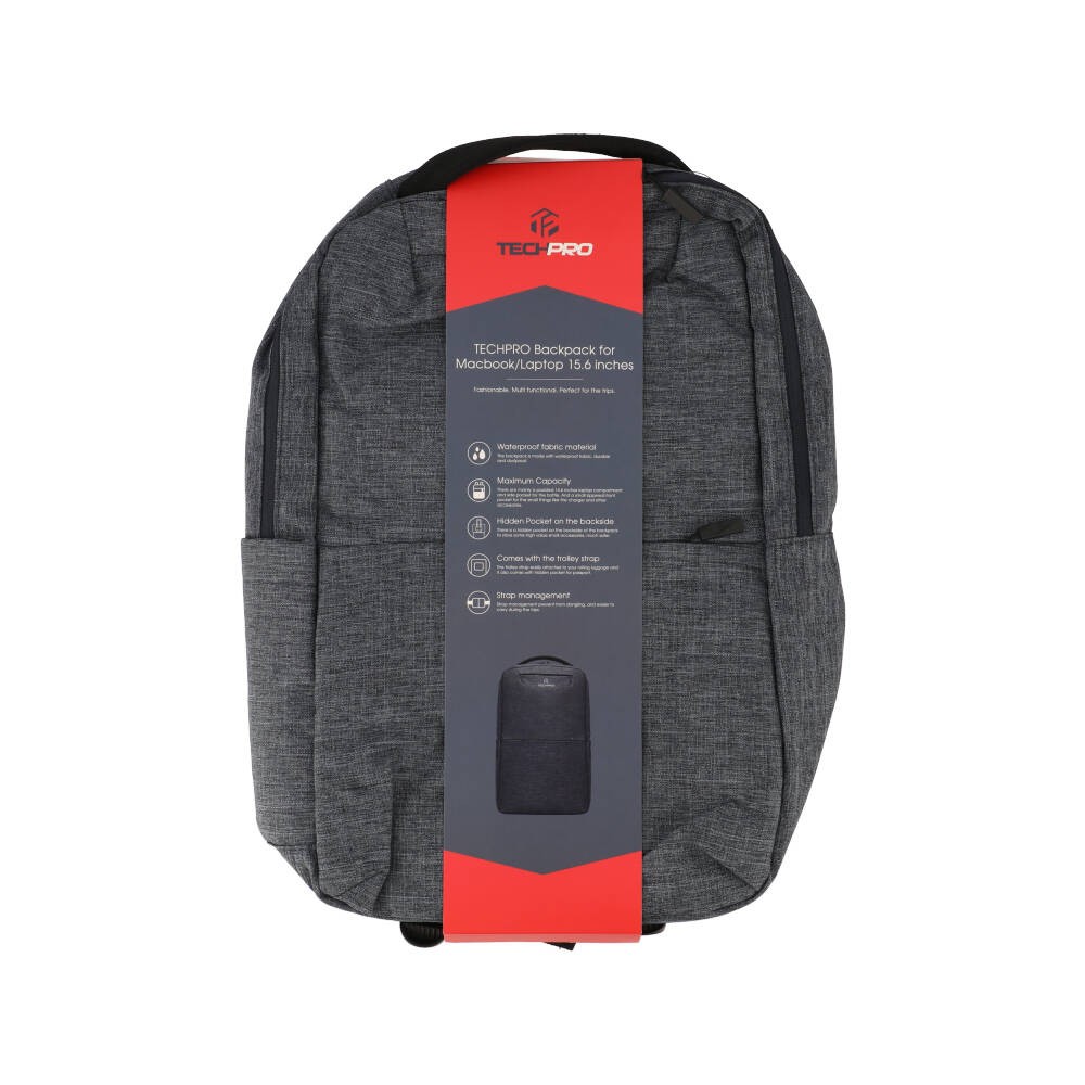 กระเป๋า TECHPRO Backpack MacBook/Laptop 15.6 inch Denim Blue