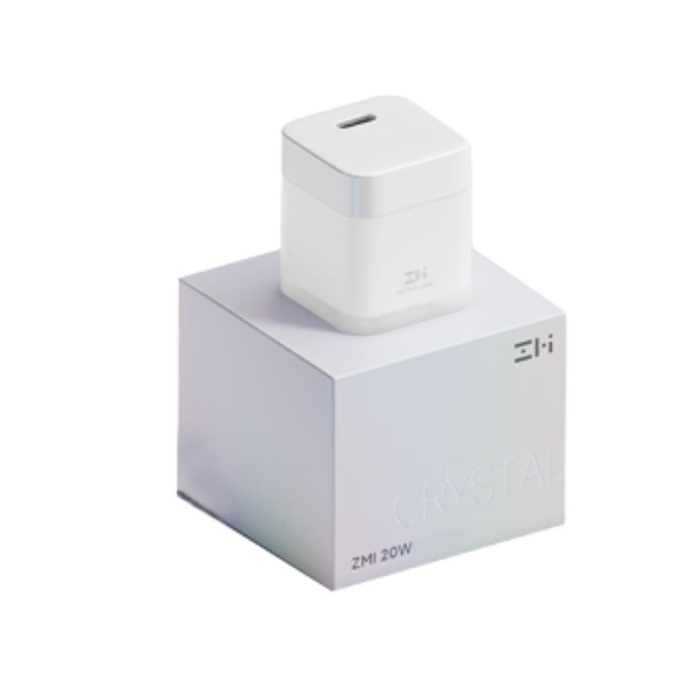 อะแดปเตอร์ ZMI Wall Charger 1 USB-C Crystal White