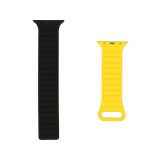 Blue Box สาย Apple Watch Magnetic Strap Series 6,SE1,SE2,10 (42/44/46mm) Black/Yellow
