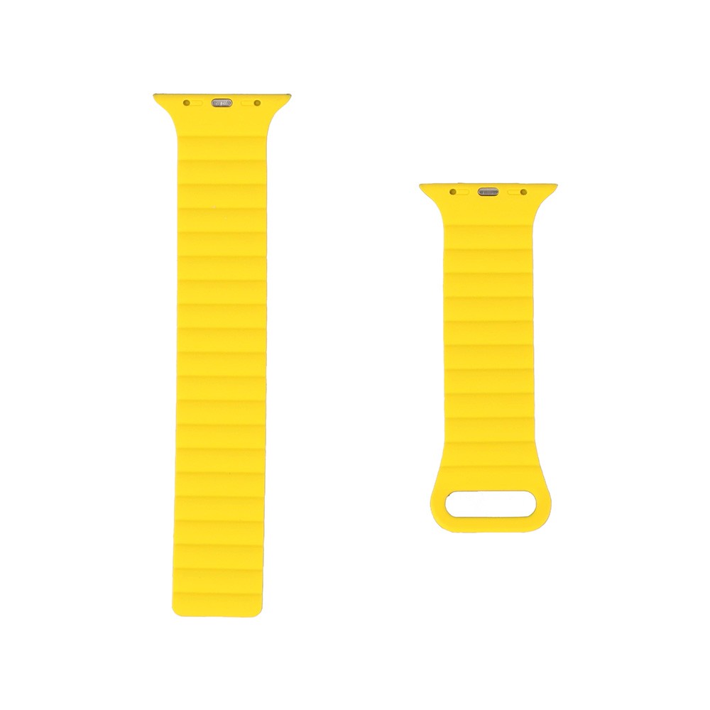 Blue Box สาย Apple Watch Magnetic Strap Series 6,SE1,SE2,10 (42/44/46mm) Black/Yellow