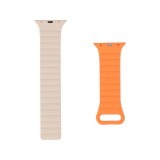 Blue Box สาย Apple Watch Magnetic Strap Series 6,SE1,SE2 (38/40mm) Beige/Orange