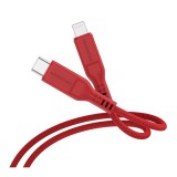 สายชาร์จ AMAZINGthing USB-C to Lightning Cable Thunder Pro 1.1 เมตร Red