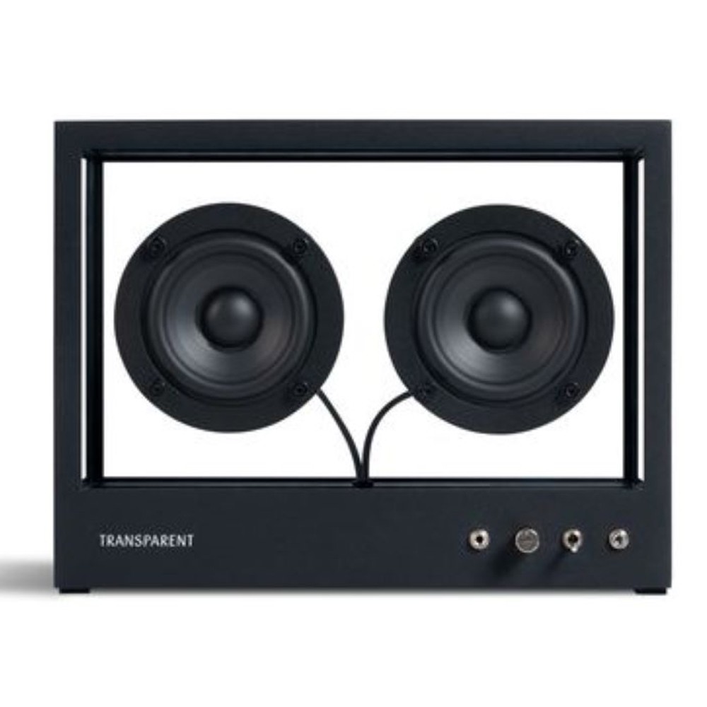 ลำโพงบลูทูธ Transparent Small Black