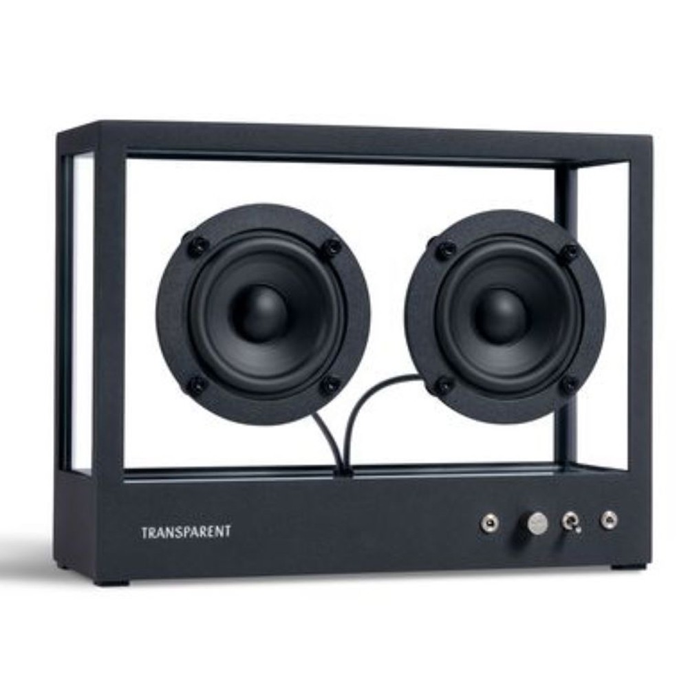 ลำโพงบลูทูธ Transparent Small Black