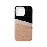 MUSE เคส iPhone 14 Pro 3Tone Card Holder Peanut