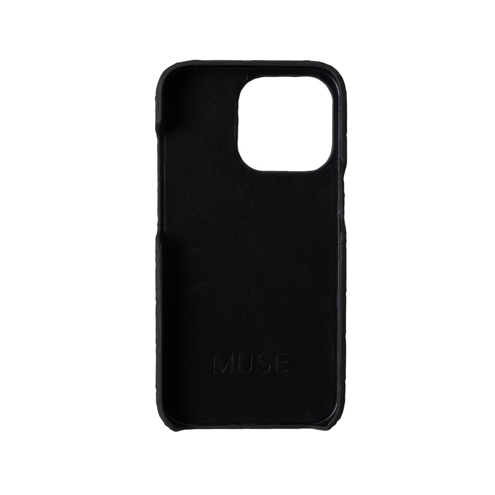 MUSE เคส iPhone 14 Pro Card Holder Black