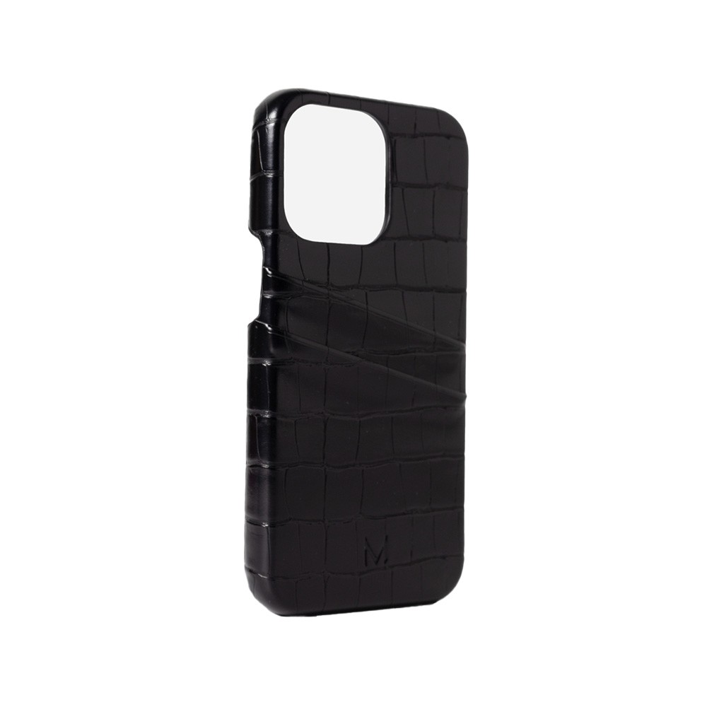 MUSE เคส iPhone 14 Pro Max Card Holder Black