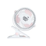 พัดลมที่หนีบ ALECTRIC USB Fan Grip Pink