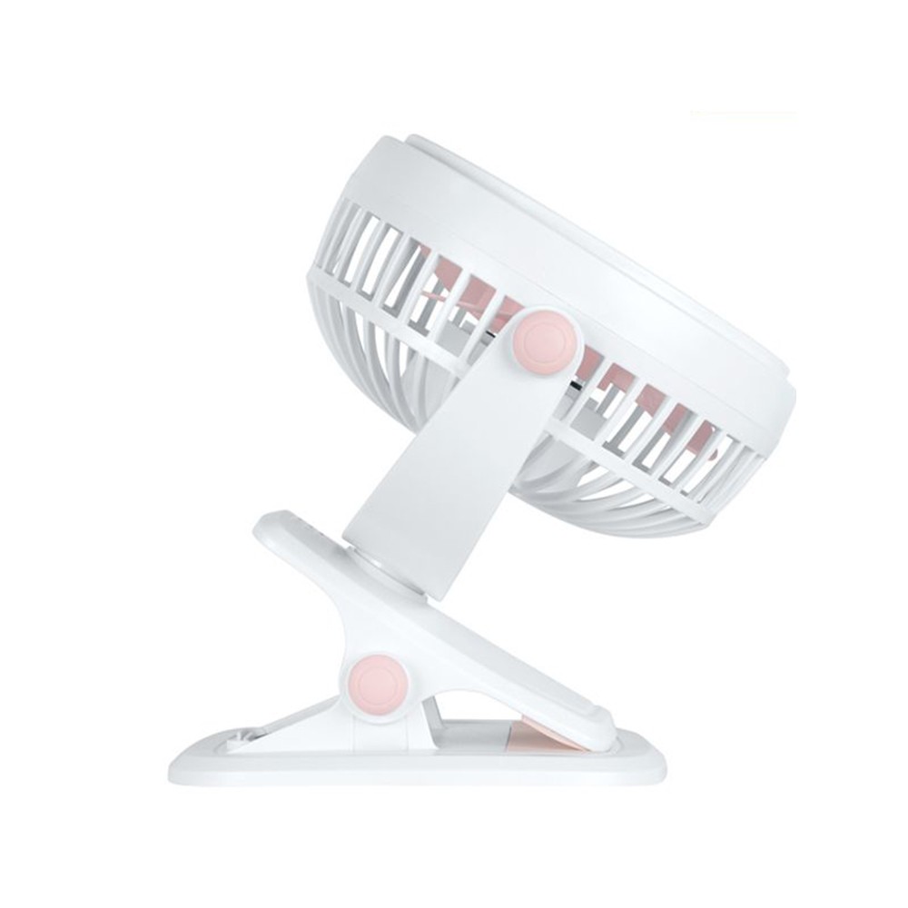 พัดลมที่หนีบ ALECTRIC USB Fan Grip Pink