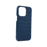MUSE เคส iPhone 14 Pro Max Croc Navy