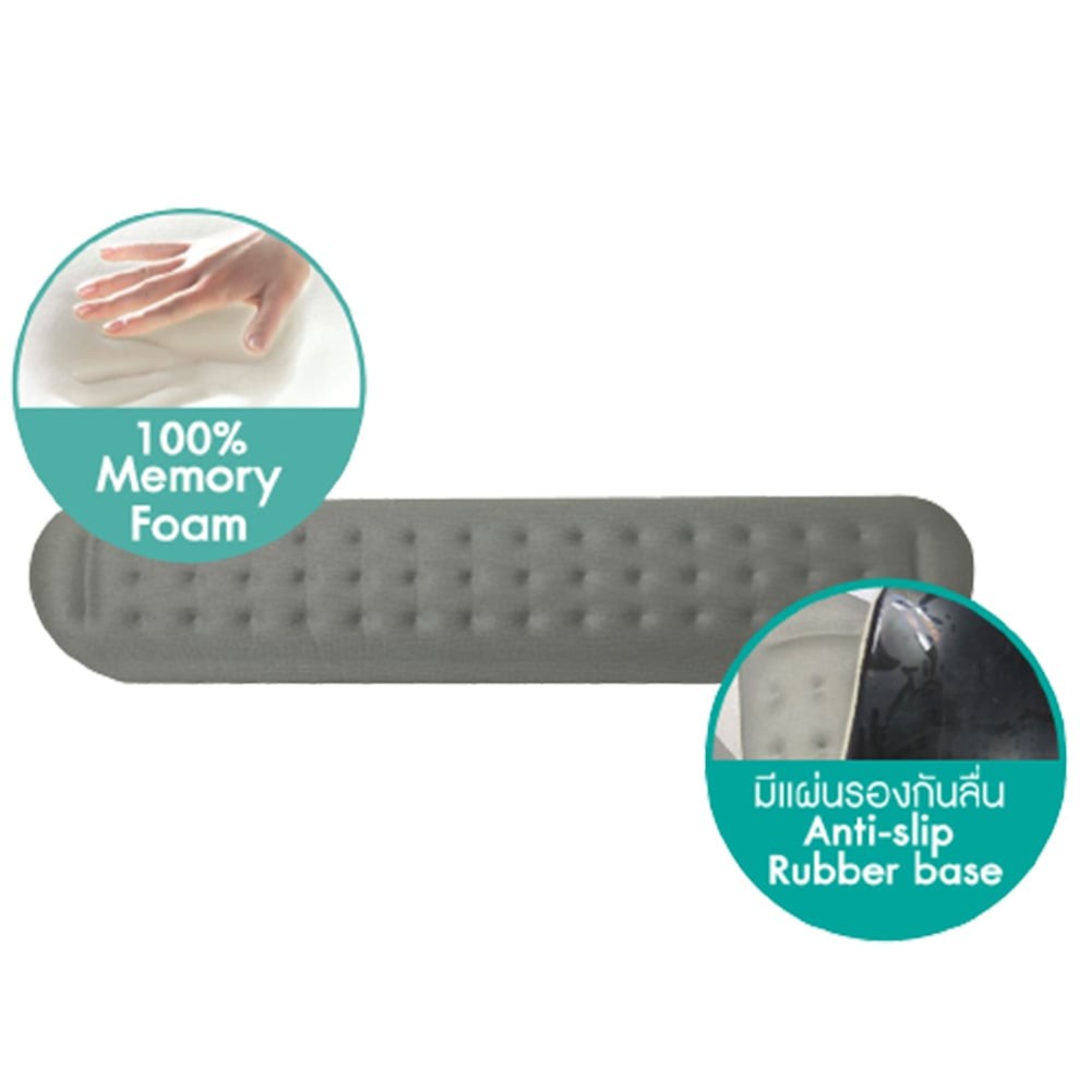 แผ่นรองข้อมือและคีย์บอร์ด Bewell Keyboard Support Pad Education Studio7