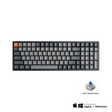 คีย์บอร์ดเกมมิ่ง Keychron Gaming Keyboard K4 V.2 Wireless Mechanical Gateron (Hot-swappable) Blue Switch