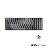 คีย์บอร์ดเกมมิ่ง Keychron Gaming Keyboard K4 V.2 Wireless Mechanical Gateron (Hot-swappable) Brown Switch