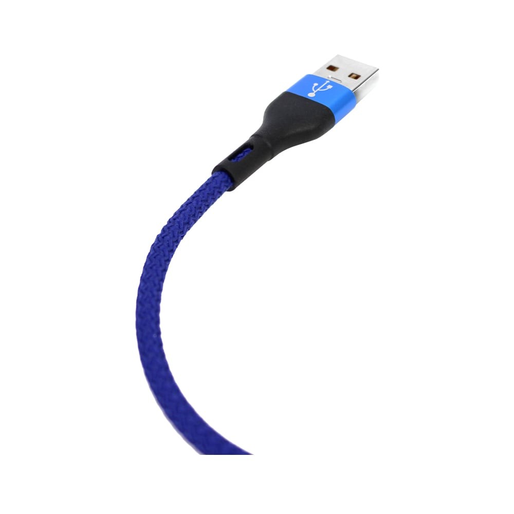 สายชาร์จ ASAKI USB-A to USB-C Cable 1 เมตร Blue (A-2303)