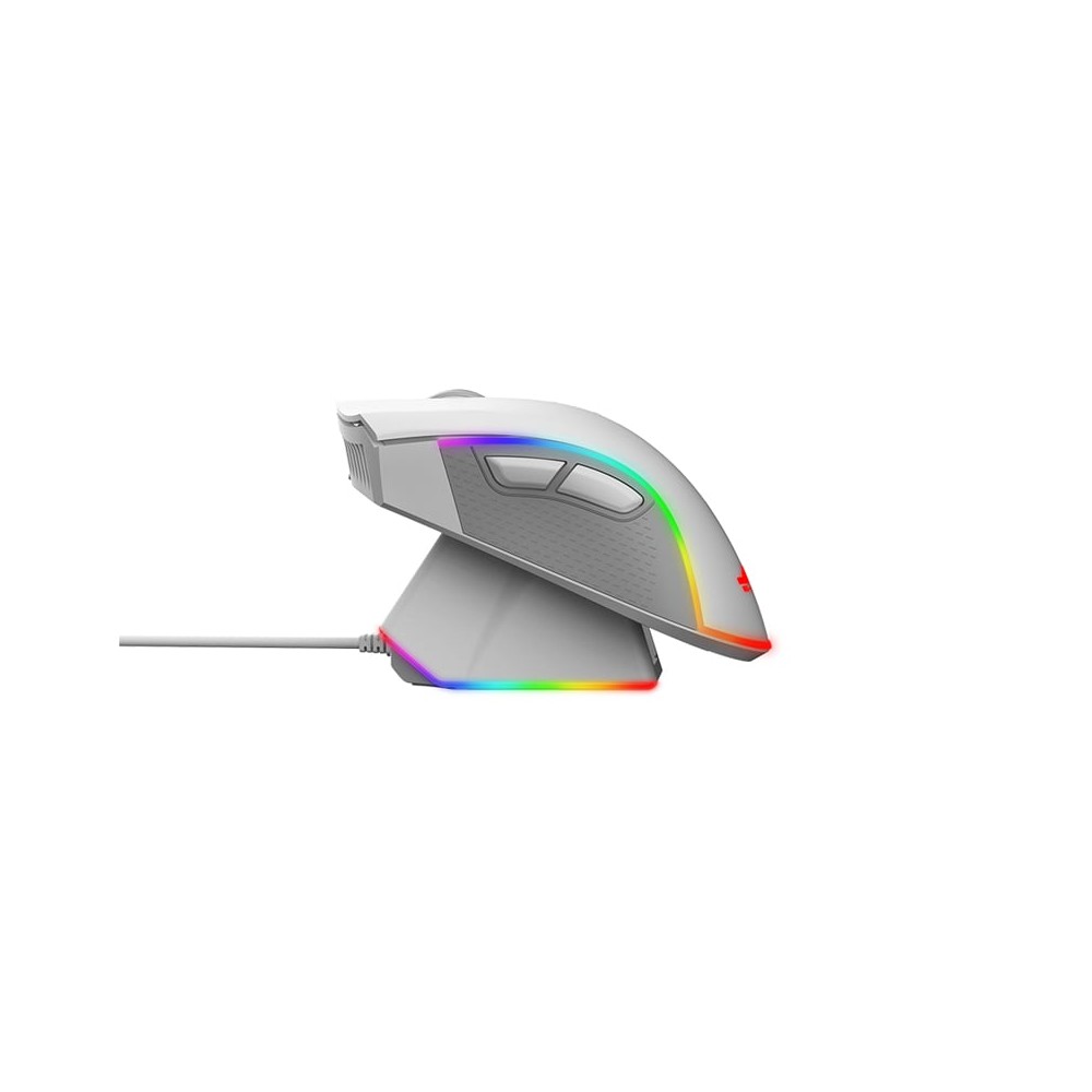 เมาส์เกมมิ่ง Signo Gaming Mouse Wireless Macro Vortex WG-900 W White