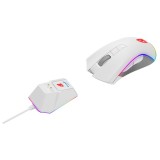 เมาส์เกมมิ่ง Signo Gaming Mouse Wireless Macro Vortex WG-900 W White