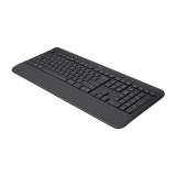 คีย์บอร์ดไร้สาย Logitech Bluetooth and Wireless Keyboard Signature K650 Graphite TH/EN