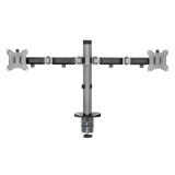 แขนจับจอมอนิเตอร์ ERGONOZ Double Monitor Arm V.2 (EGN-FMAV2-D) Space Gray