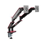 แขนจับจอมอนิเตอร์ ERGONOZ Dual Monitor Arm Twin Armour (EGN-ARMOUR-D) Black/Red