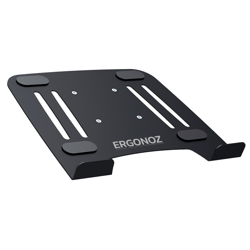 แท่นวางโน้ตบุ๊ค ERGONOZ Laptop Holder V.2 (use with Monitor Arm) (EGN-ACC01V2) Black