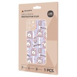 ฟิล์ม Ablemen Shield Back Line Purple Dreamy Night Apple iPhone 14 Pro