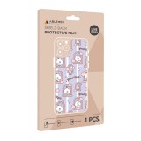 ฟิล์ม Ablemen Shield Back Line Purple Dreamy Night Apple iPhone 14 Pro