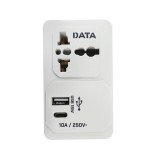 ปลั๊กแปลงไฟ DATA Adapter 1 Way 2 USB (ALUC36)